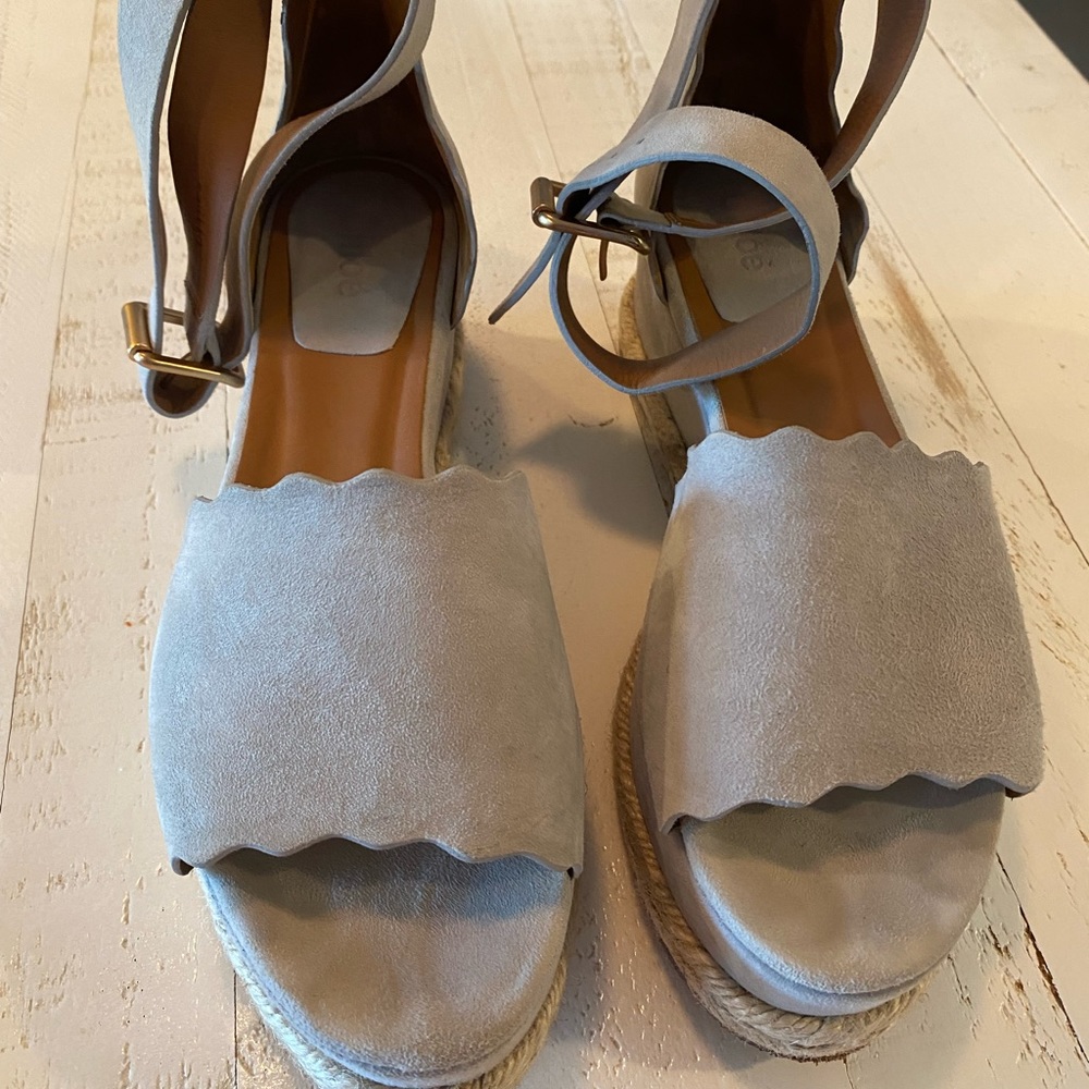 Chloe espadrilles.